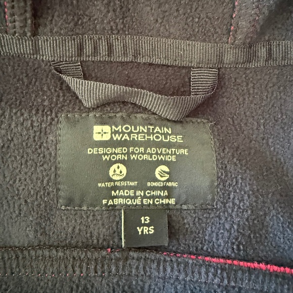 Mountain Warehouse Exodus Kids Softshell Jacket With Hood - Picture 5 of 5